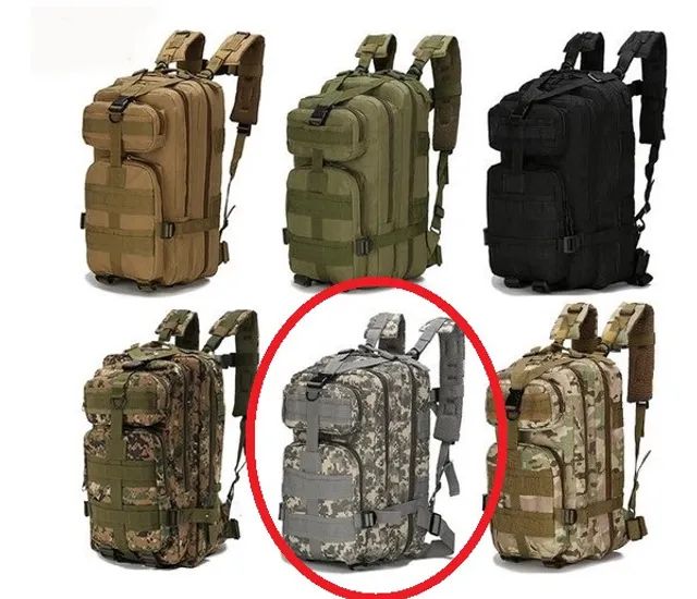Mochila Tática Militar Assault 30l Profissional Camuflada Digital Cinza (cartão +5%) - Foto 6