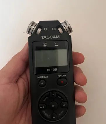 PRA SAIRc HAjE Microfone Tascam DR-05 - Qualidade Profissional de Áudio - Foto 3