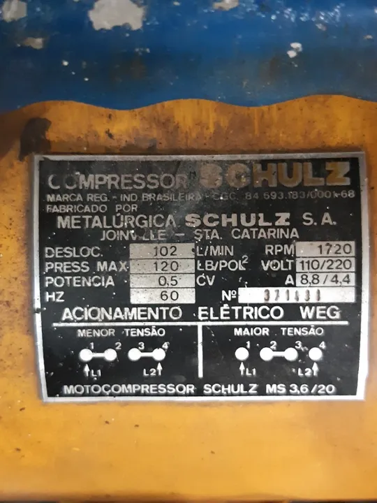 Compressor portátil Schulz