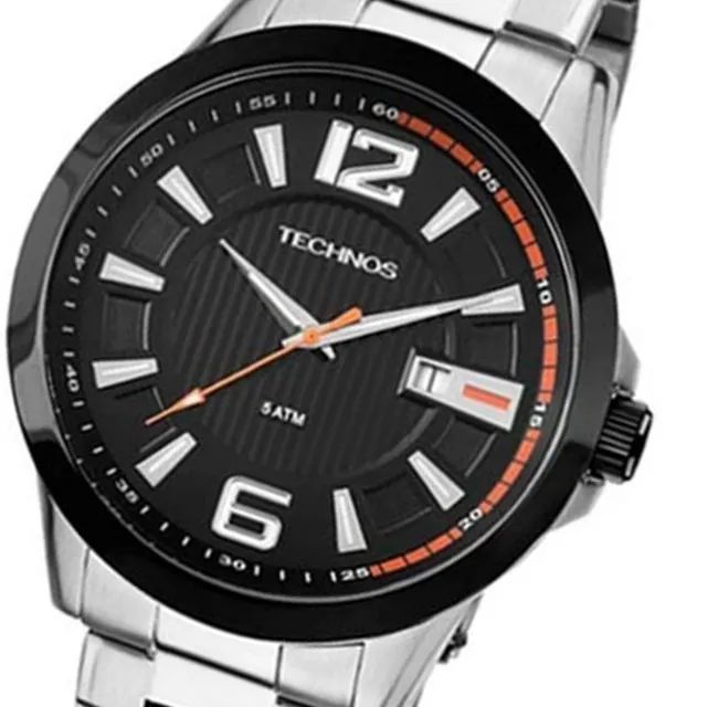 Relógio Technos Masculino Racer Prata 2115KNV/1P