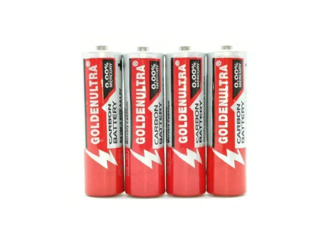 Pilha Comum AA ou Palito AAA, Alcalina, Pack c/ 8 unidades, Não Recarregável, Nova