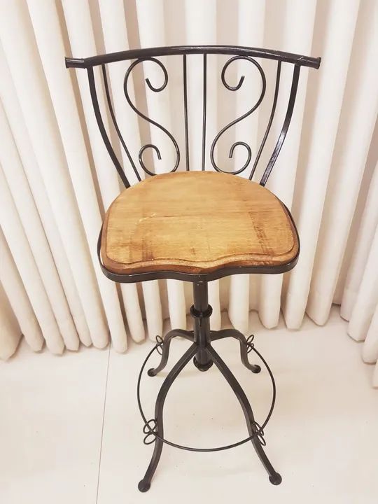 Banqueta Ajustável Regulagem 70 ou 80cm - Foto 2