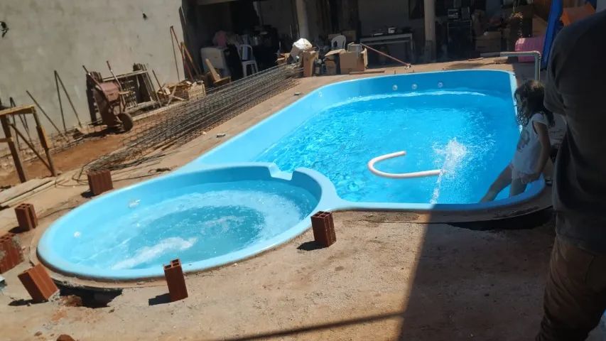 Piscina de fibra zeus PROMOÇÃO