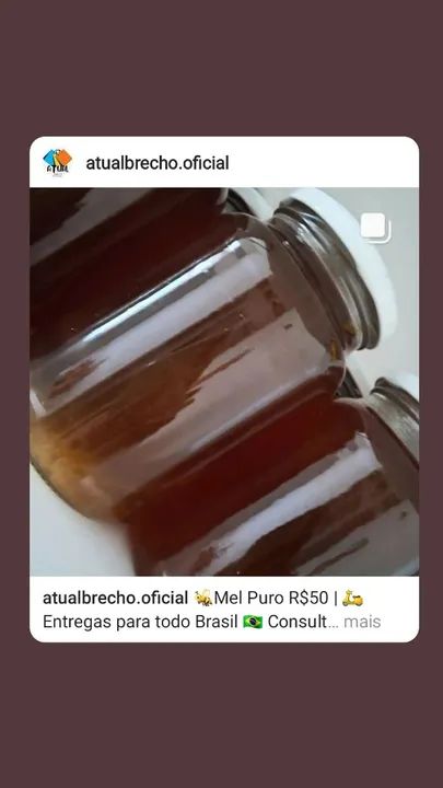 Mel Puro ( meu filho colhe mel e eu vendo)
