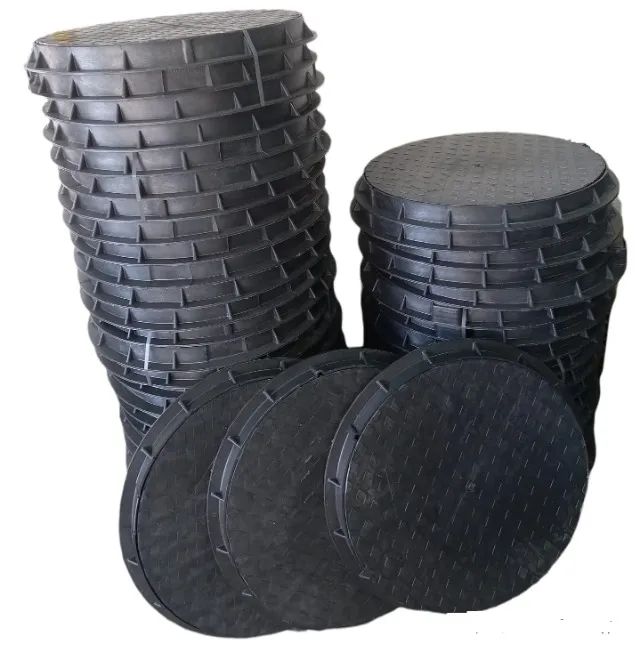 Tampa 60cm Esgoto  Polipropileno Reforçado