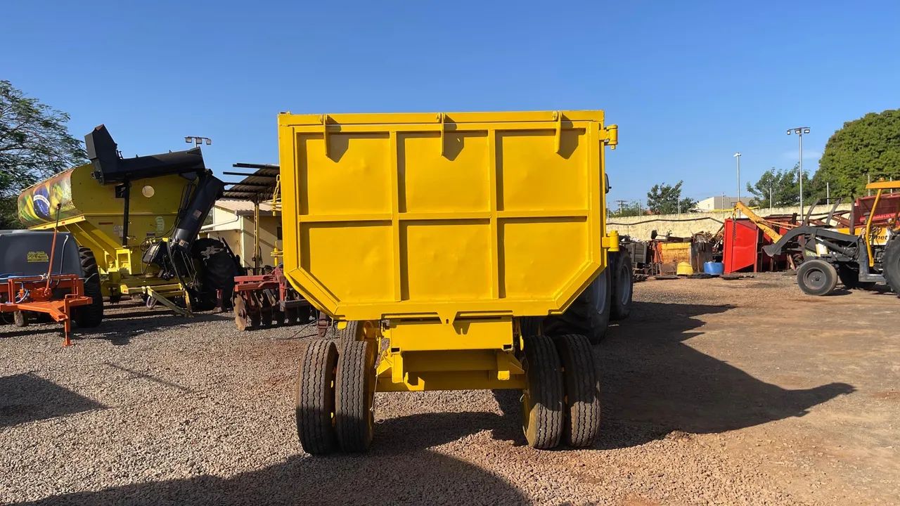 Carreta Basculante Meepel usada - Foto 6