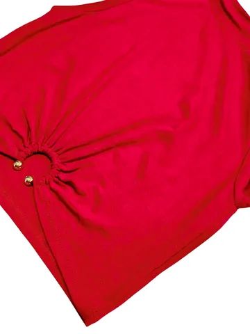Blusa Moda Feminina Cropped Regata Visco Lycra Lançamento Tendência - Foto 4