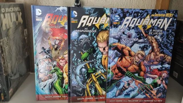Hqs - AQUAMAN - Novos 52 - Foto 2