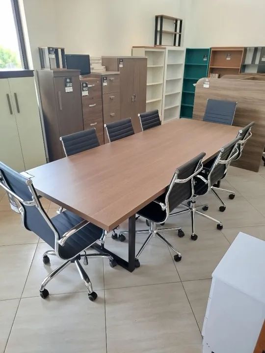 Mesa de reunião nova !! Entrega e montagem grátis!! - Foto 3