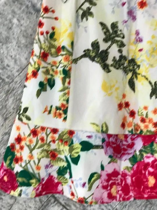 Saia Evasê Floral - Foto 4