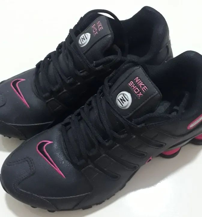 Nike Shox R4 Preto e Rosa Calcados Setor Meireles Santa Maria Brasilia 1361056159 OLX