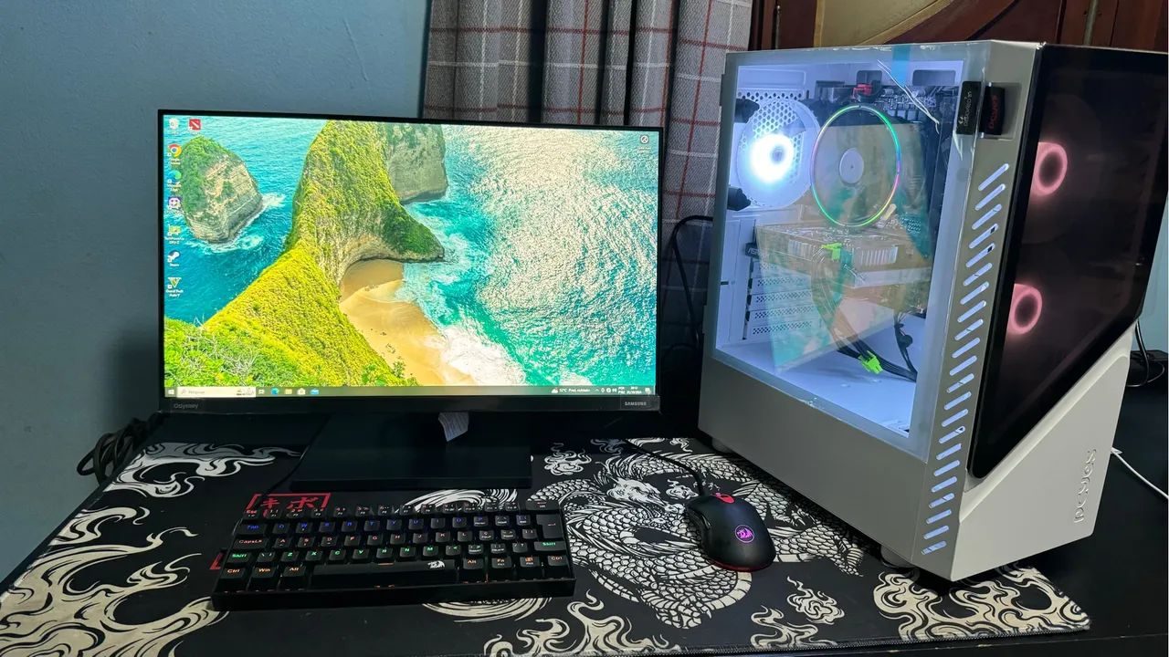 Pc gamer completo full Intel i5 11400f 16g Intel