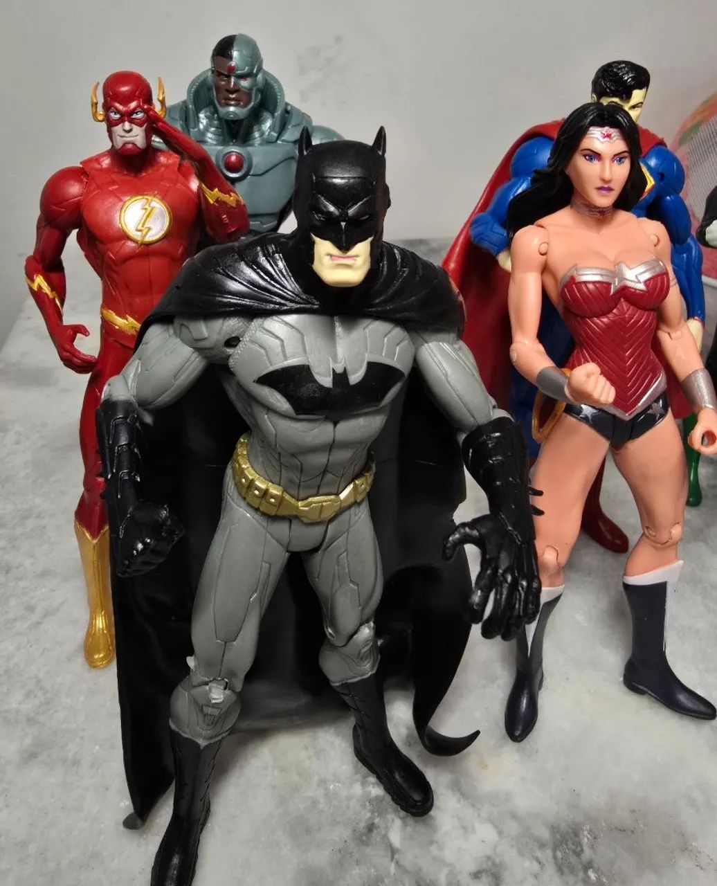 Liga da justiça 15cm bootleg  - Foto 2