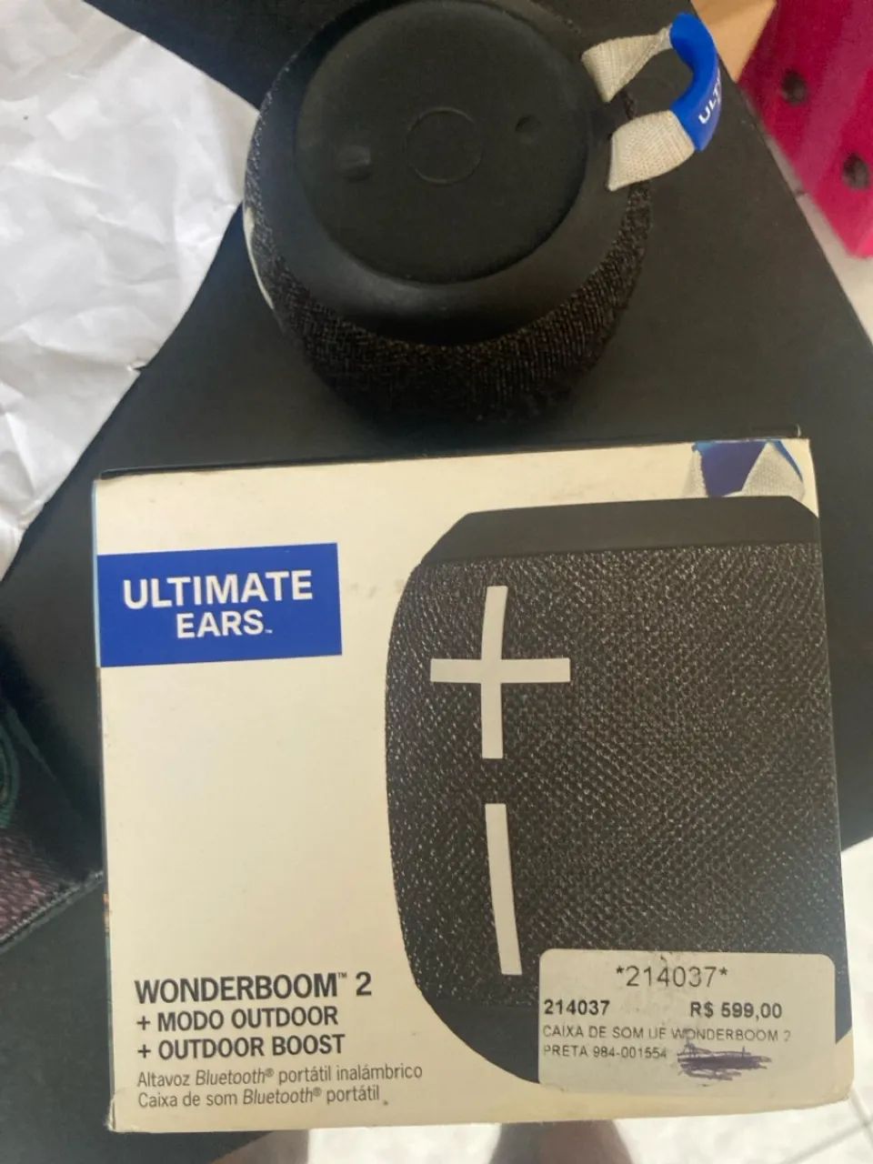 Caixa de Som Bluetooth Ultimate Ears Wonderboom 2