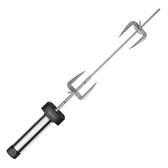 Espeto Giratório à pilha - Rotary - Casa das Churrasqueiras - Foto 3