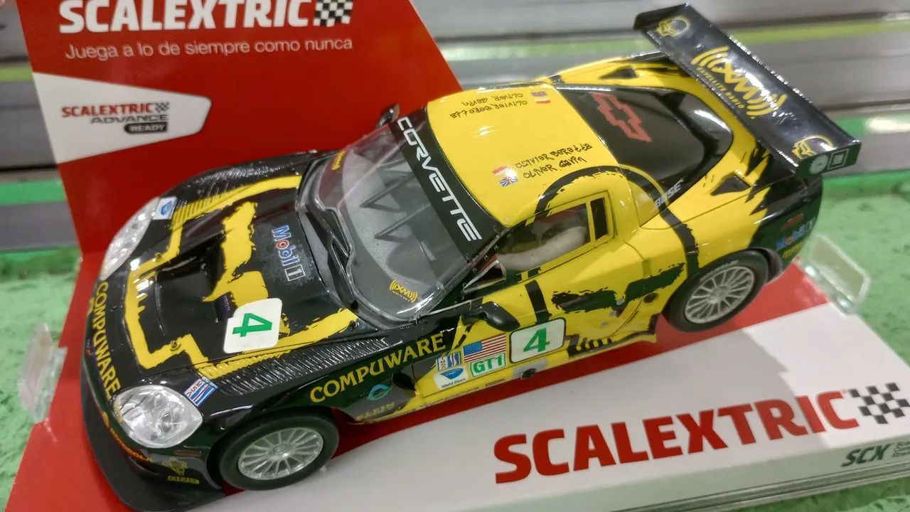 Carro de autorama Corvette C6R Scx - Foto 4