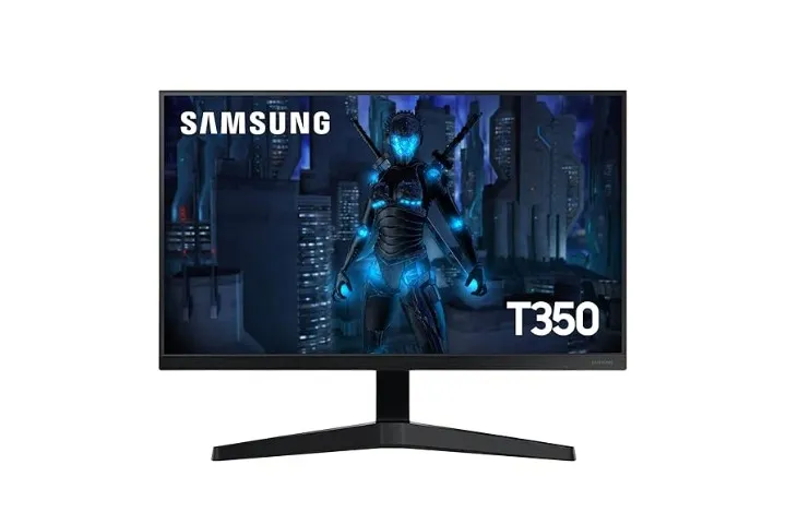 Monitor Gamer Samsung F24t35 Led 24 Azul E Cinza-escuro 100v/240v