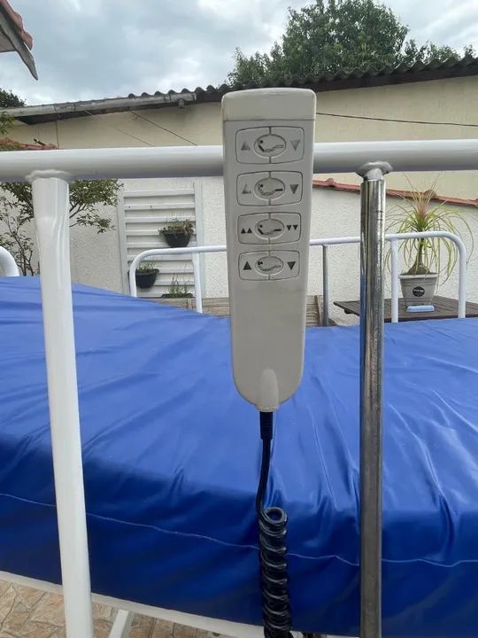 Cama hospitalar motorizada usada - Pode parcelar no cartão - Foto 3