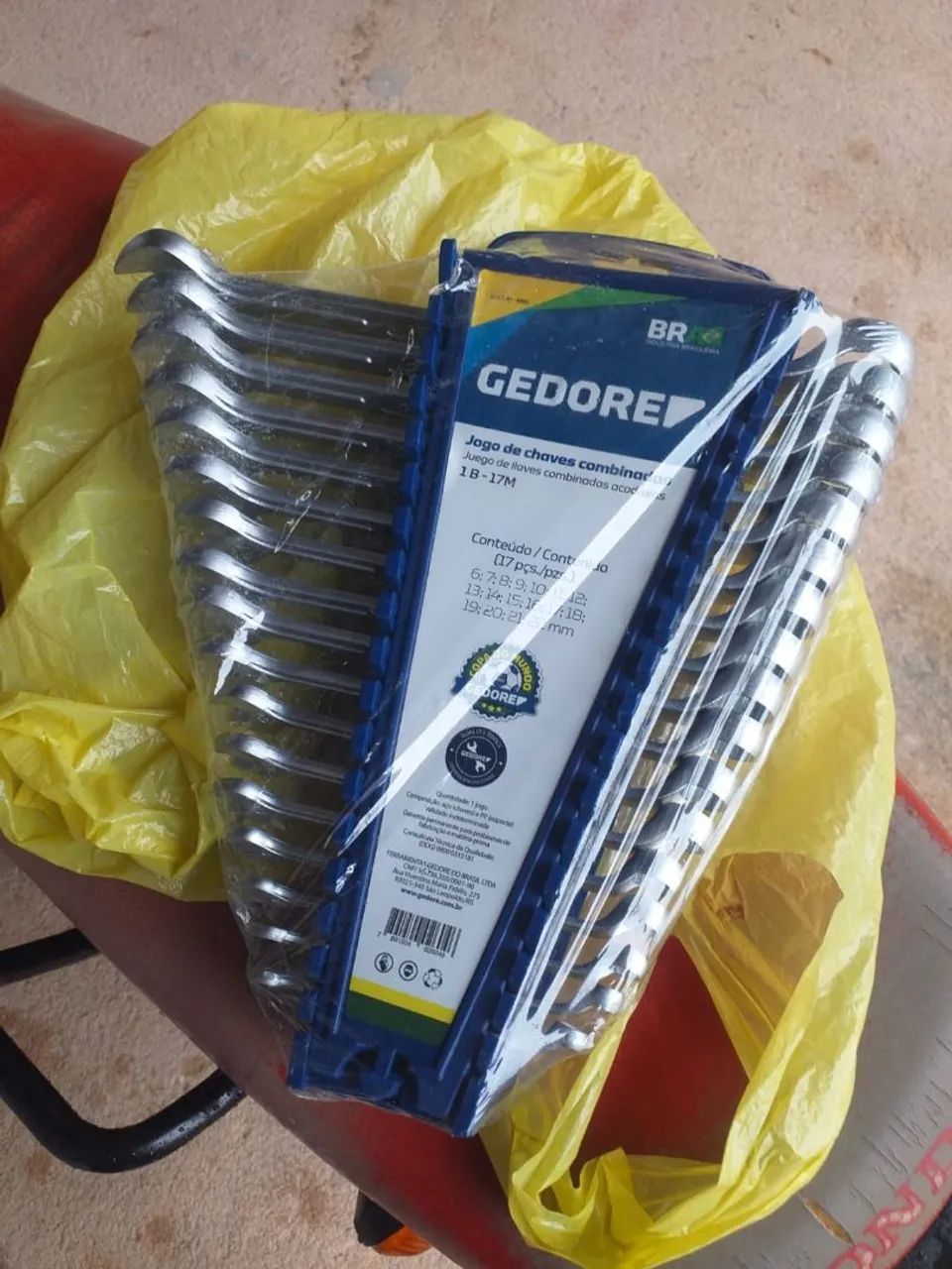 Jogo de Chaves Combinadas GEDORE 17 peças 6a22mm - Foto 2
