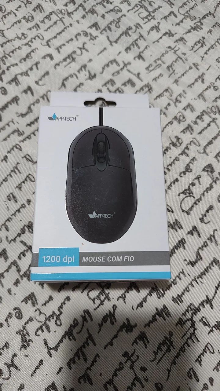 Mouse com Fio APP-TECH 1200 DPI