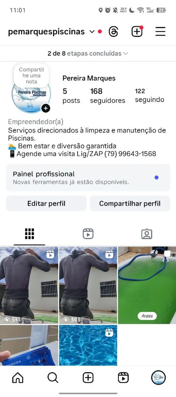 Piscineiro Dosmestico e Empresarial