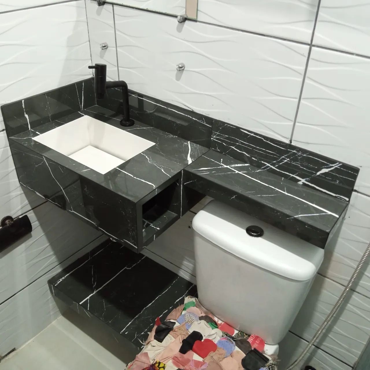 Pia com extensão de braço 100×35 - Foto 3