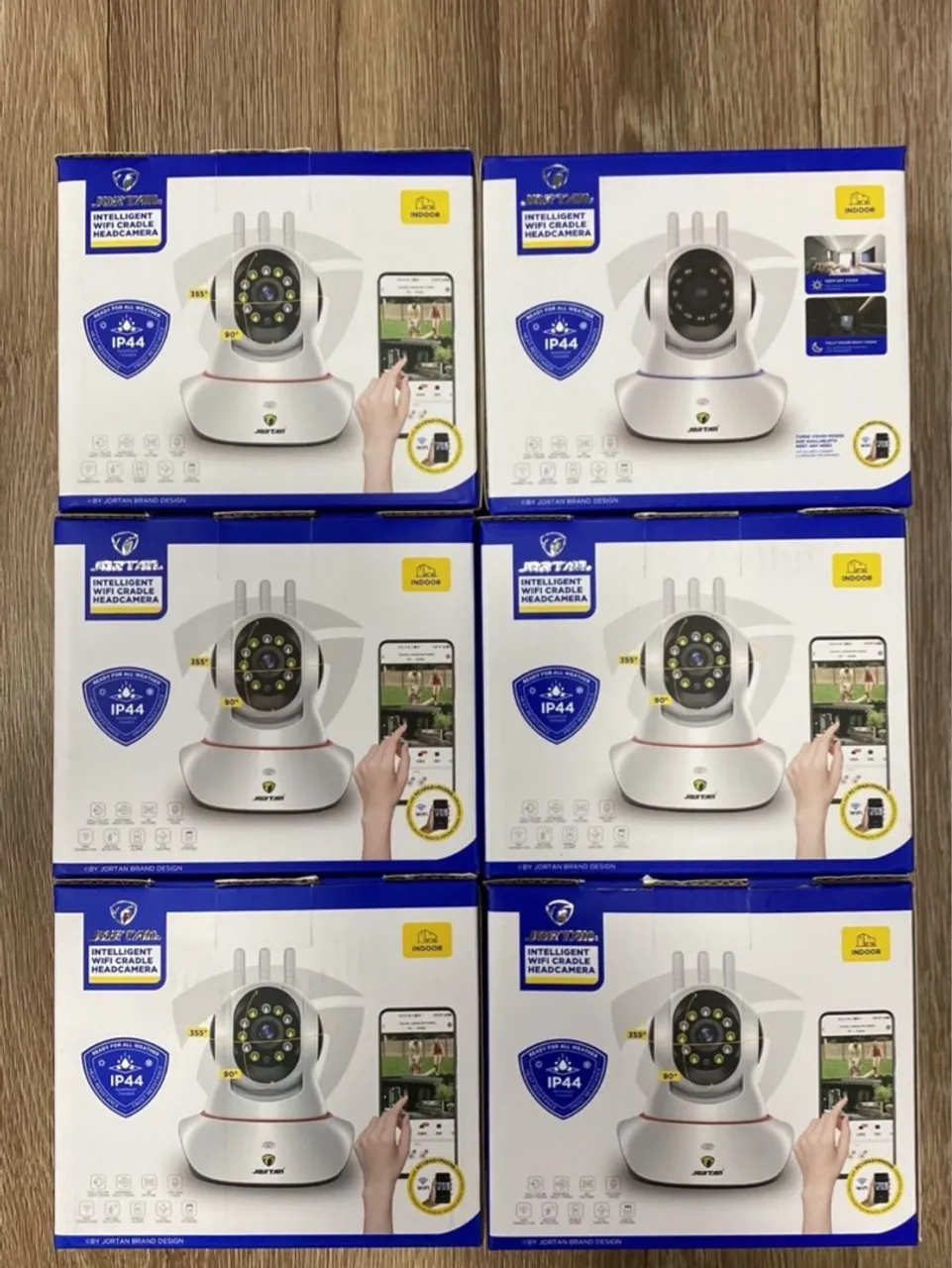 Câmera de Segurança Wifi com Rotação 360º - Nova!