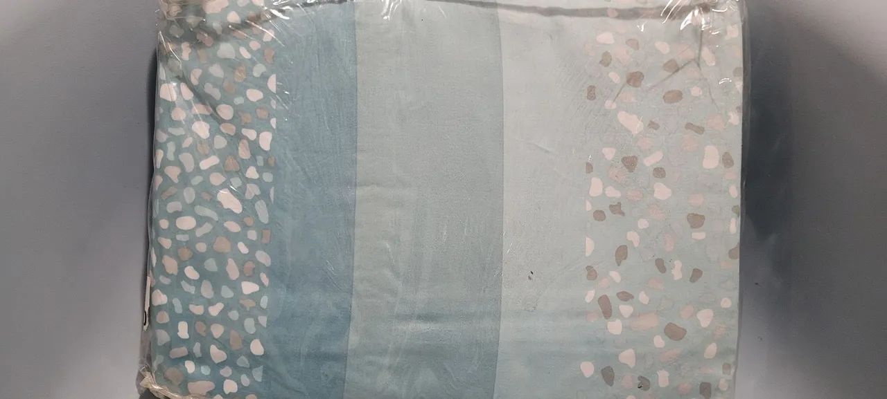 NOVO jogo cama casal 100% algodão 200 fios 4 peças - Foto 3