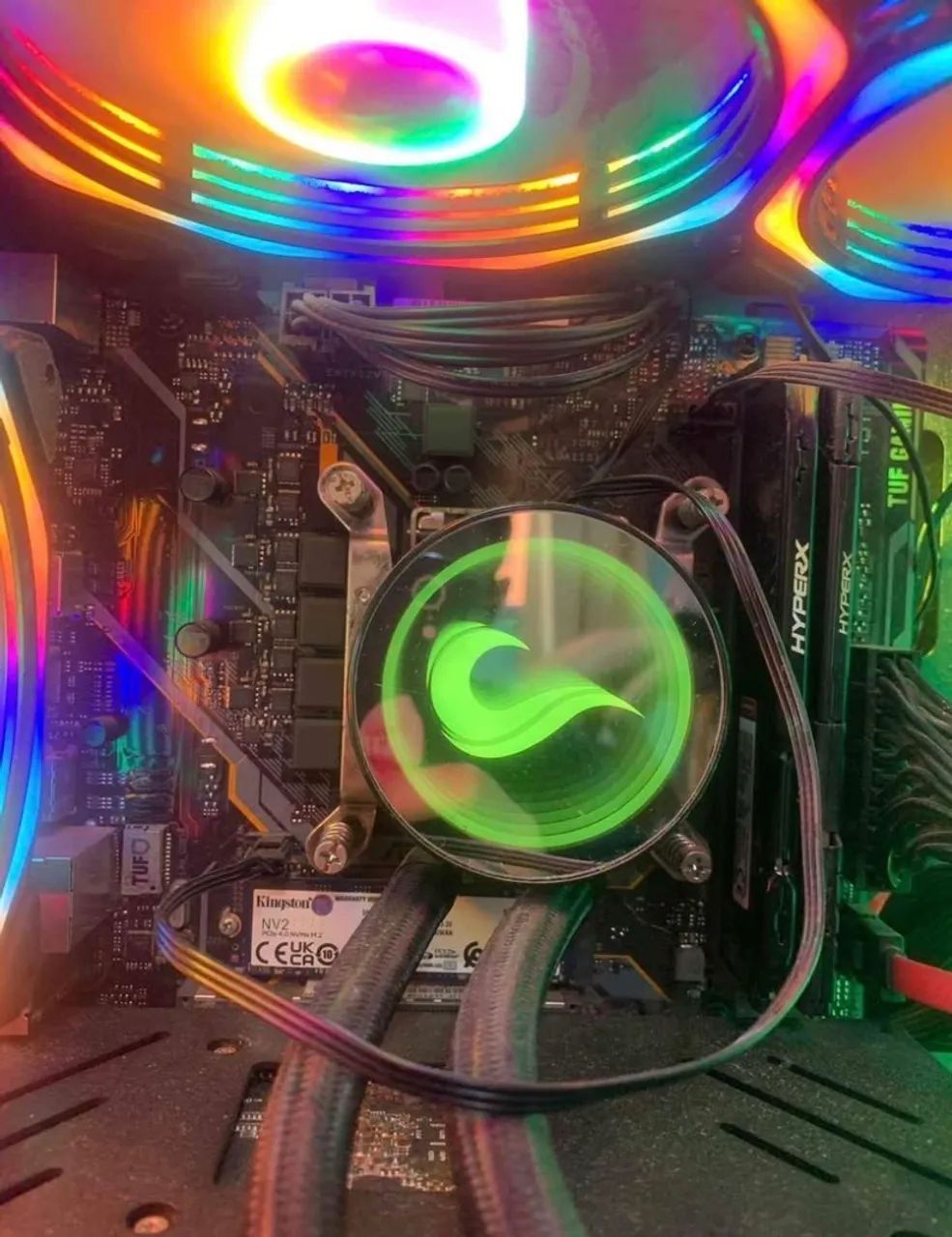 I3-9100F + H310M TUF GAMING