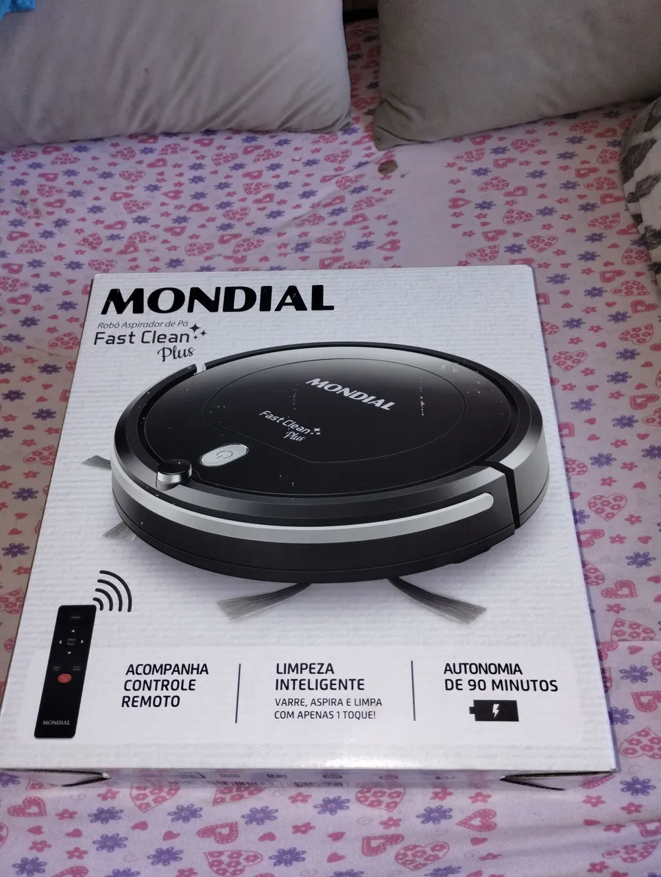 Robô Aspirador de Pó Mondial Fast Clean Plus