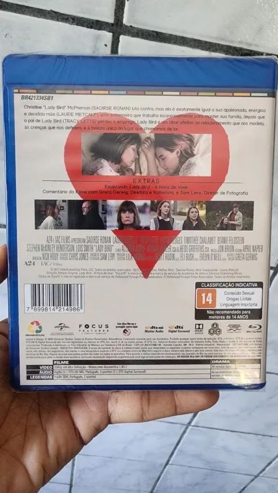 Blu-ray Lady Bird A Hora De Voar Lacrado  - Foto 2