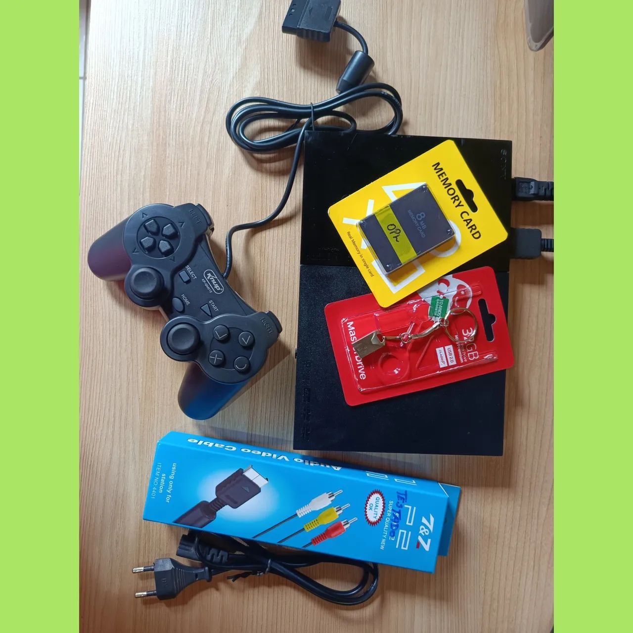 Playstation 2 Completo com Jogos e Acessórios - Foto 2