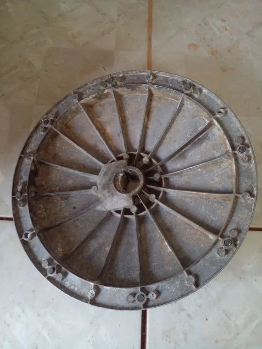 Lavadora eletrolux lavar e seca lst12, peças suporte do cesto - Foto 3