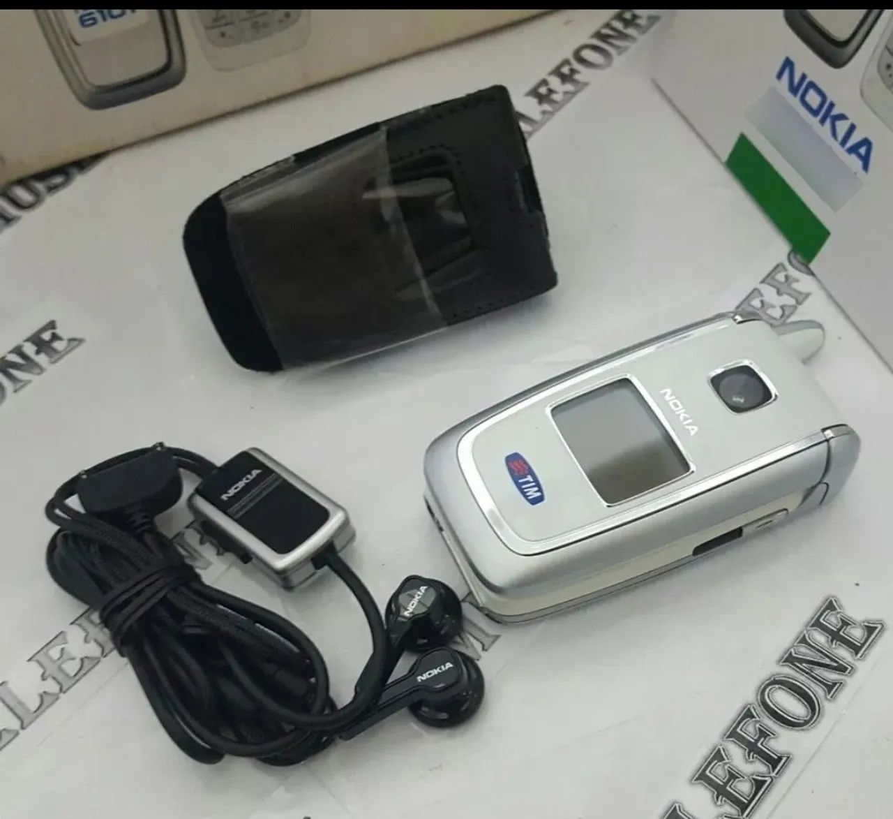 Nokia 6101 BRANCO celular antigo RELÍQUIA TODO ORIGINAL DE FÁBRICA  - Foto 3