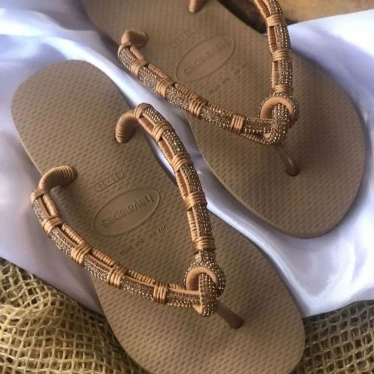 Havaiana bordada  - Foto 2