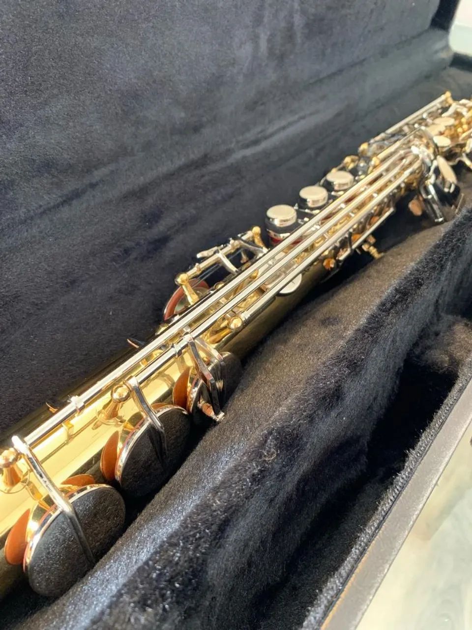 Sax soprano marca Eagle Modelo SP502