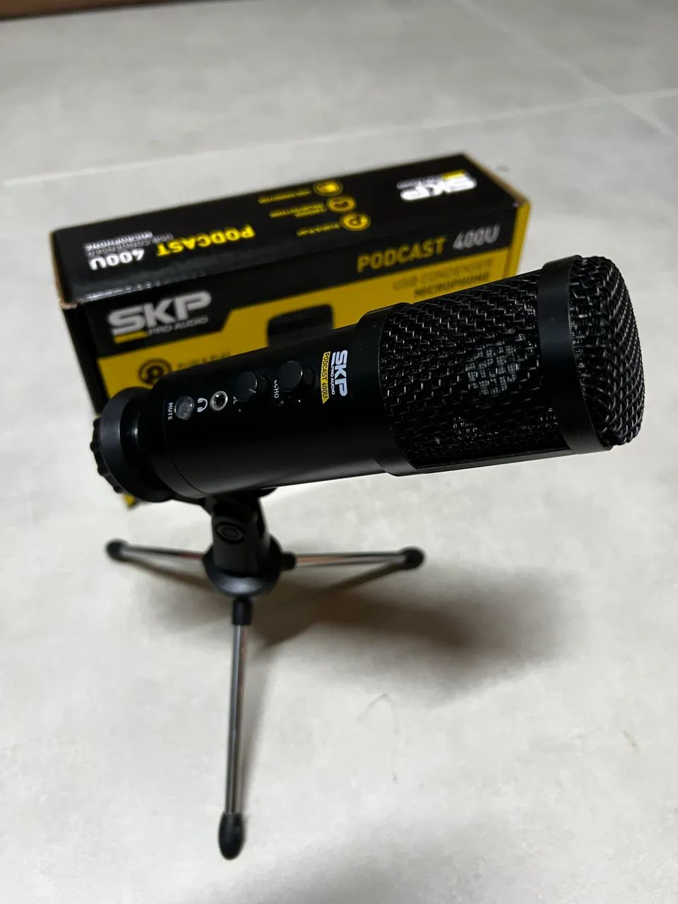 Microfone Condensador USB SKP