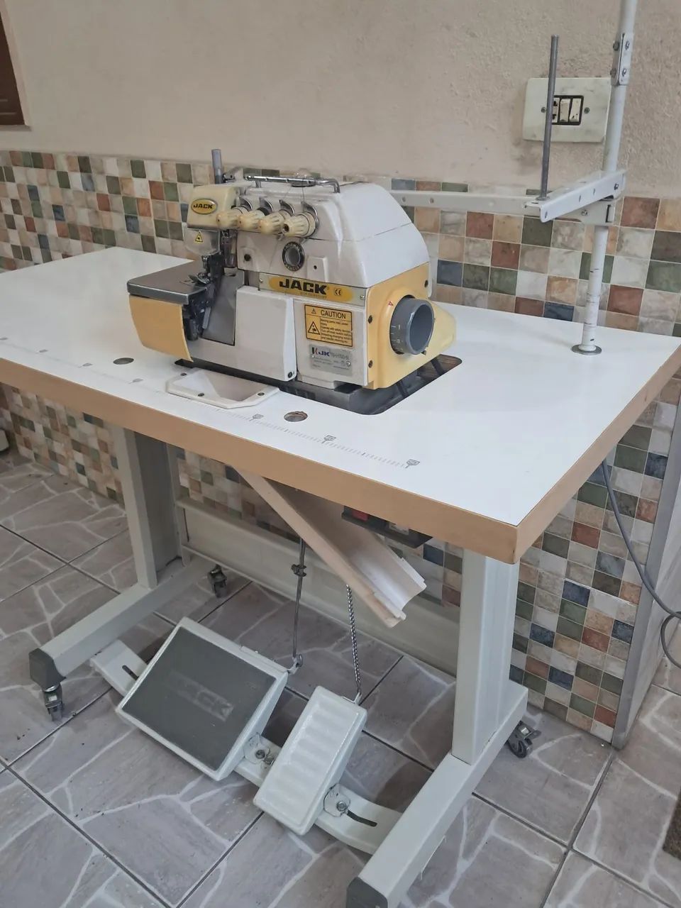 Máquina interlok indústrial jack  - Foto 2