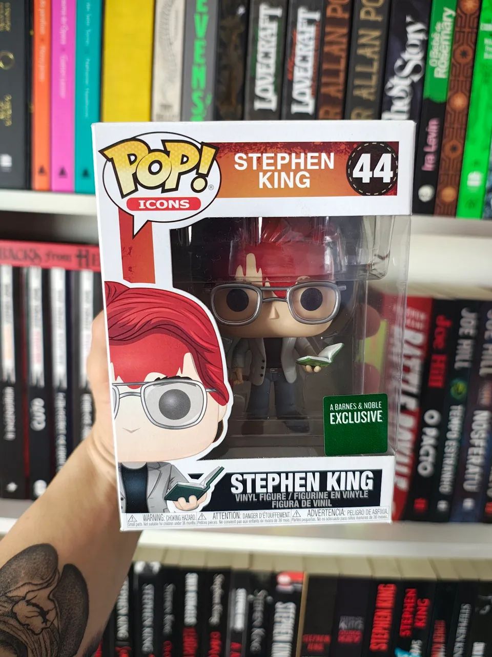 Funko Pop! Stephen King #44 - Edição Barnes & Noble