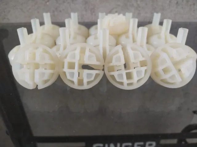 apoio superior da vara suspensão para lavadora de roupa - Foto 4