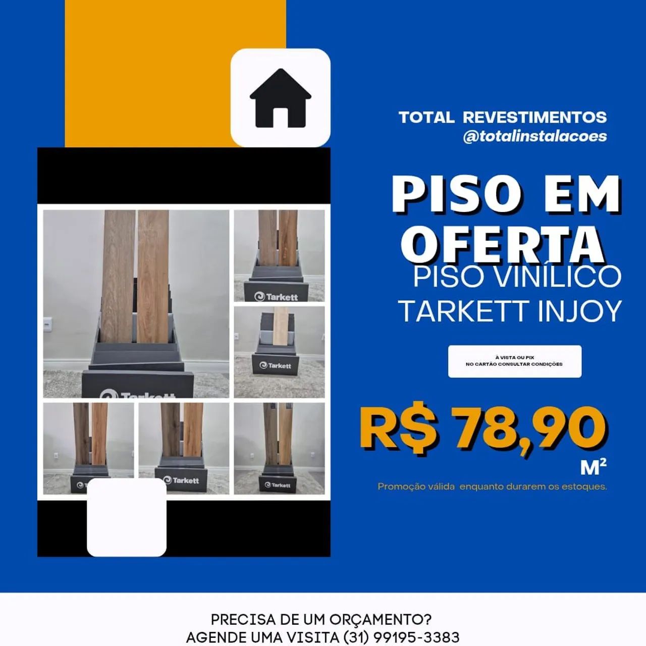 Piso Vinílico Ecomex - Oferta Imperdível - Foto 2
