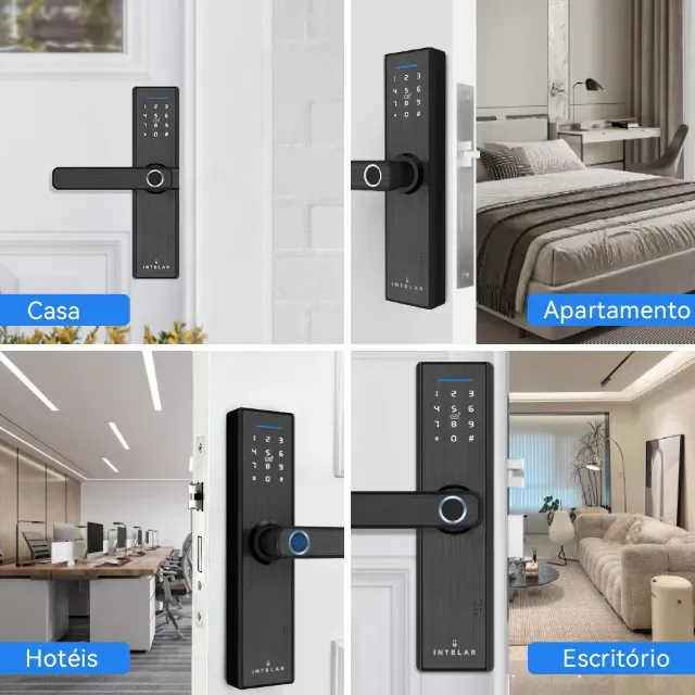 Fechadura Eletronica + Instalação Inclusa