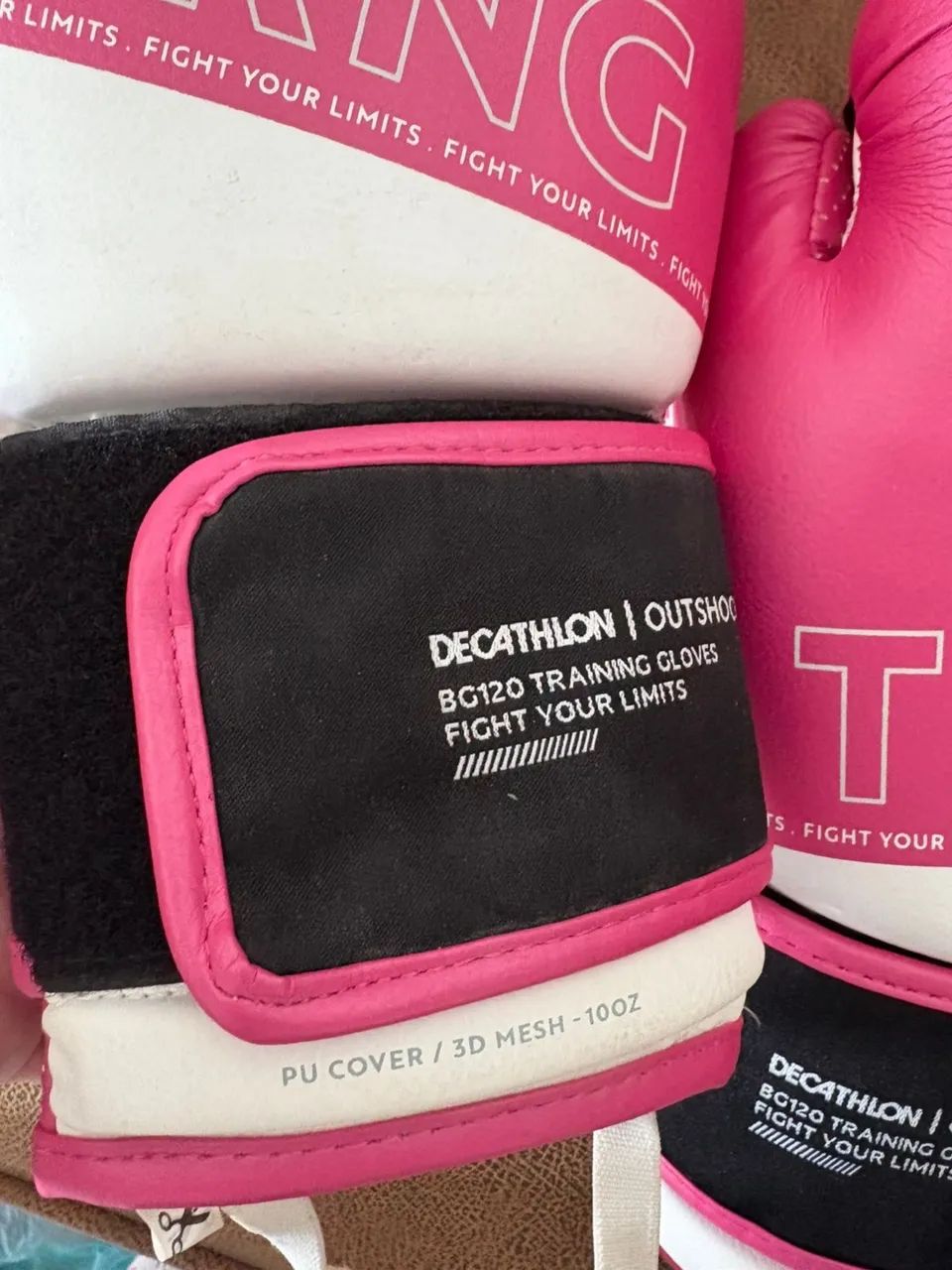 Luva box feminina rosa  - Foto 2