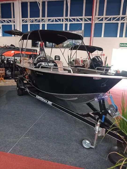 Lancha Fluvimar Cherokee 19.5 + motor 150hp Proxs  - Foto 2