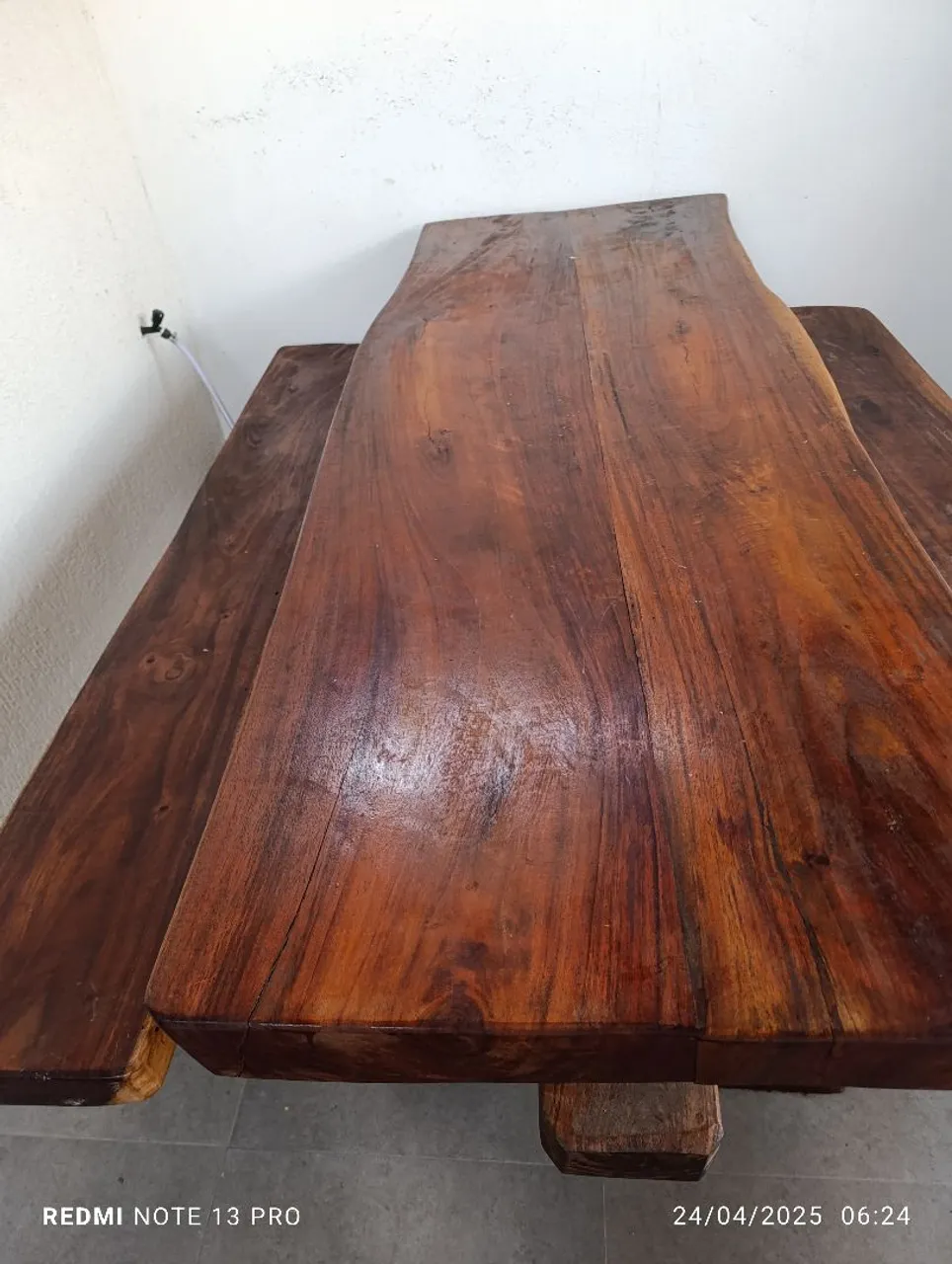 Mesa rústica