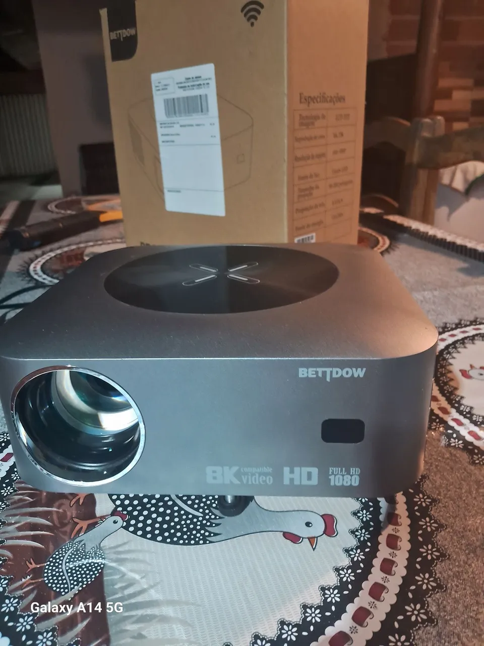 Projetor BETTDOW 8K FULL HD