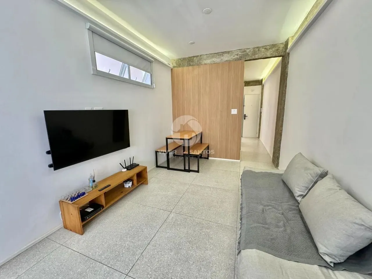Studio com 1 dormitório à venda, 30 m² por R$ 390.000,00 - Gonzaga - Santos/SP