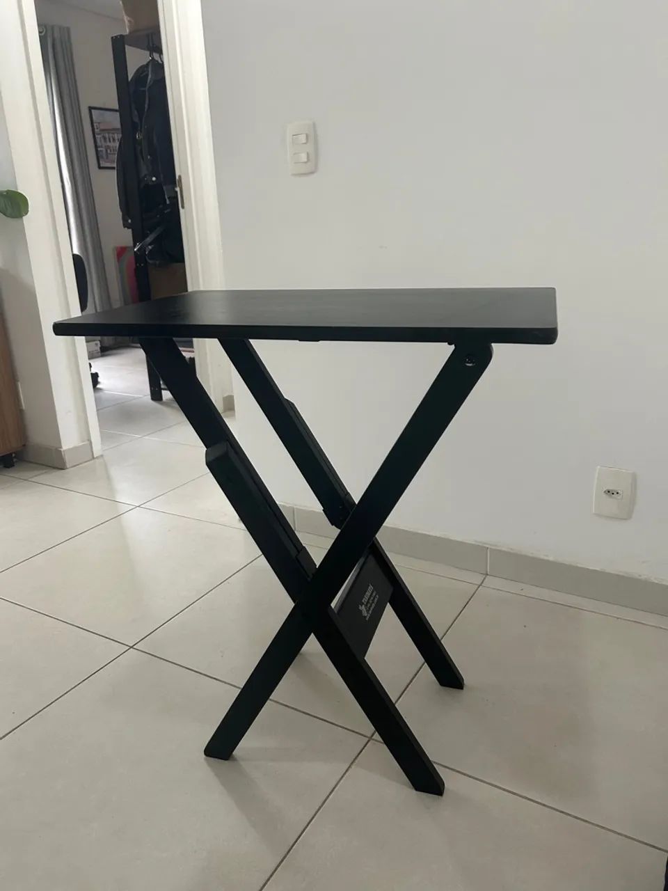 Mesa Dobrável Preta - Foto 2