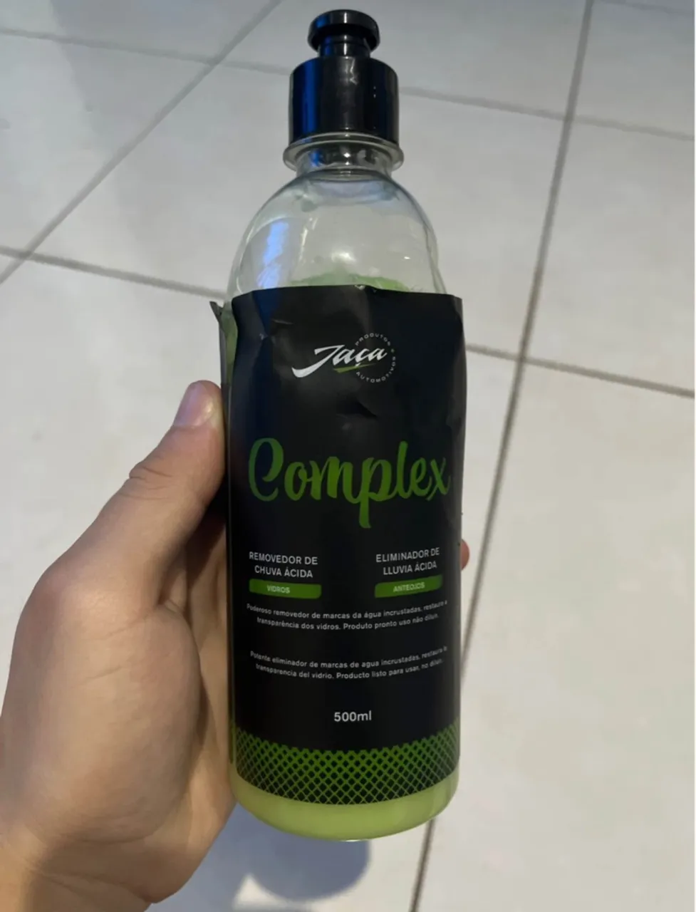 Removedor de Chuva Ácida e Limpador de Vidros - Jaça Complex 500ml