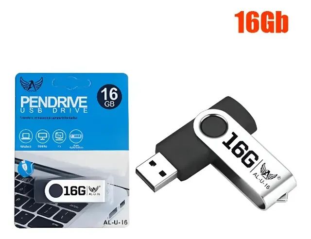 Pen Drive Usb 2.0 16gb Original Lacrado - Foto 2